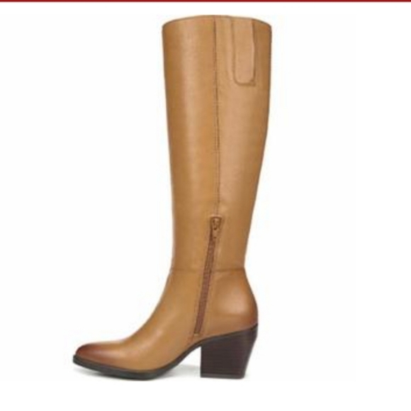 Naturalizer Fae Leather Wide Calf Boots - New! - Picture 2 of 9